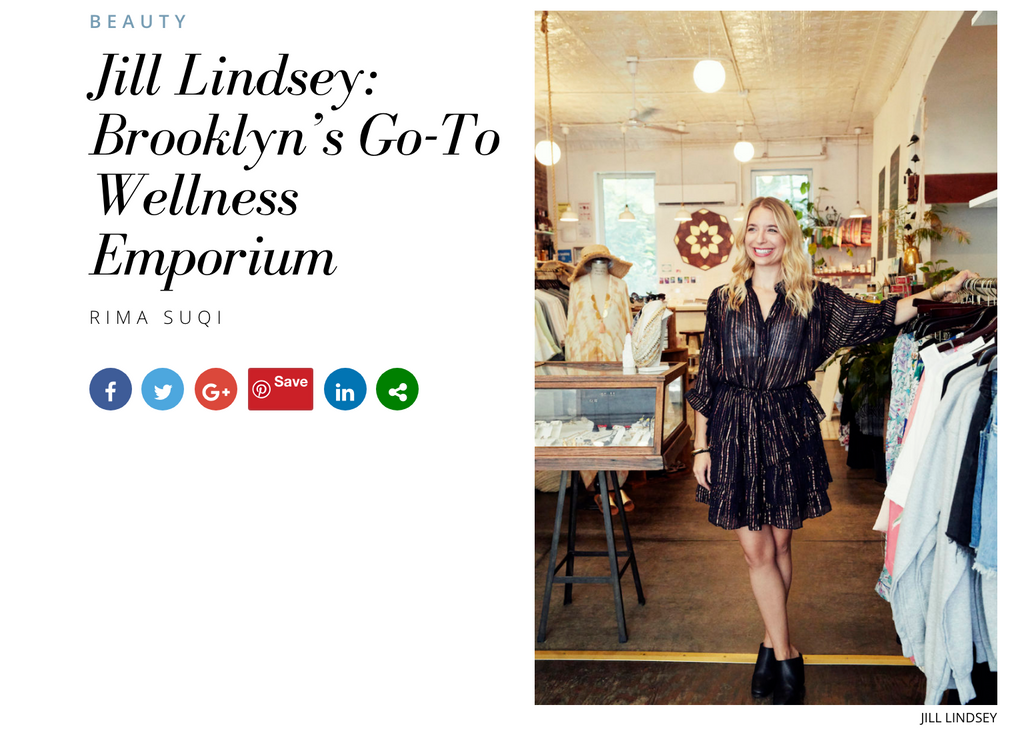 Insider's Guide to Spa Names Jill Lindsey: Brooklyn’s Go-To Wellness Emporium !
