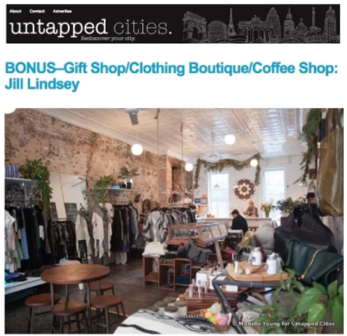 UNTAPPED Cities 8 Quirky Coffee Shops + JILL LINDSEY