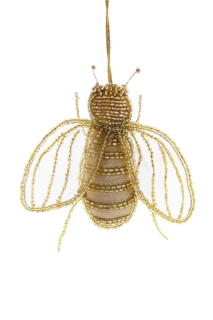 Opal Bee Ornament